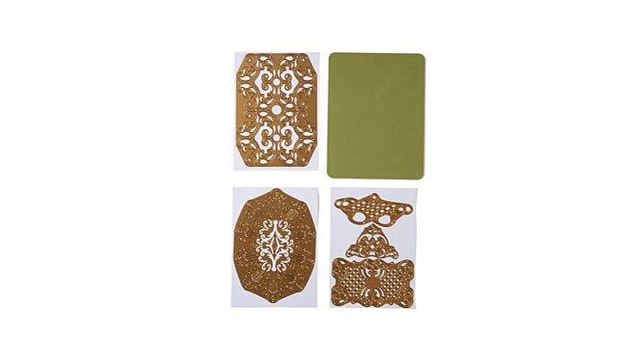 Anna Griffin Cuttlebug Cut   Emboss Die Set  Fretwork 2