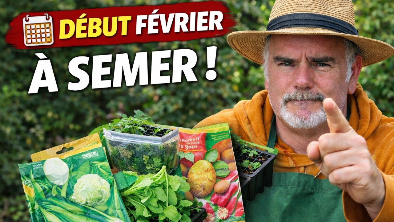 Que semer et que planter début février ? Le vrai rythme du potager