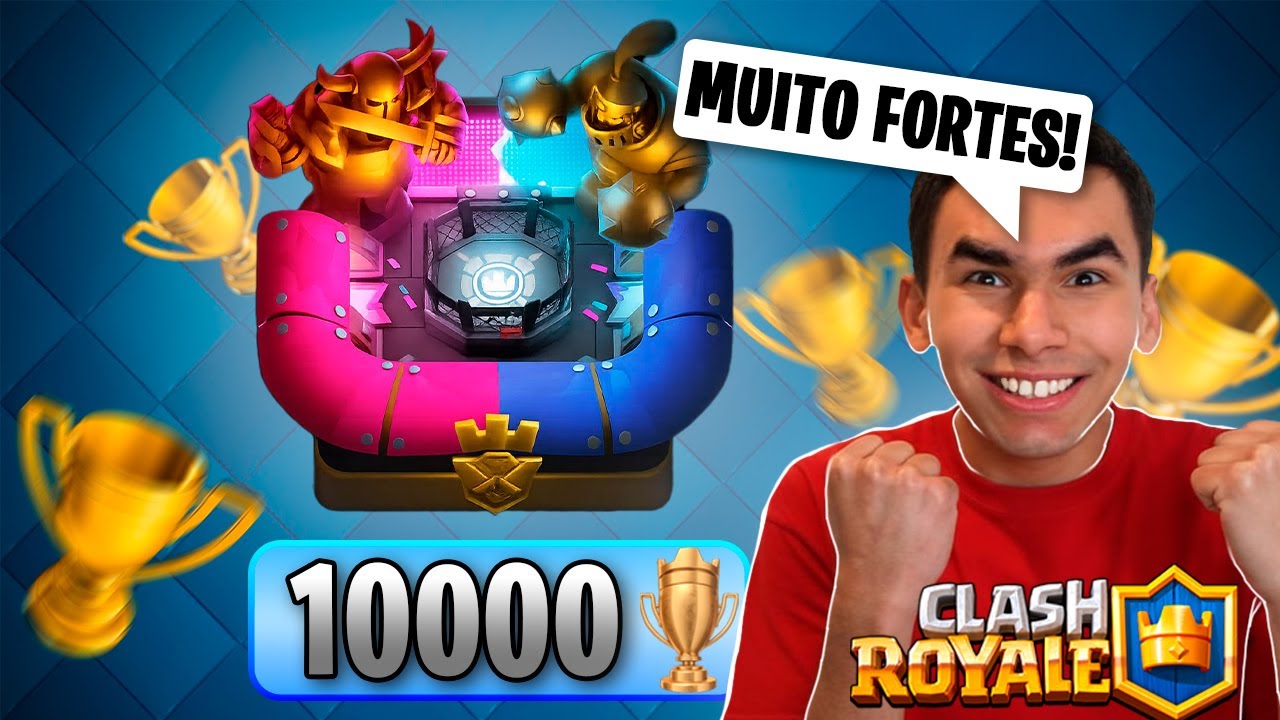 Esses são os 3 MELHORES DECKS do Clash Royale!