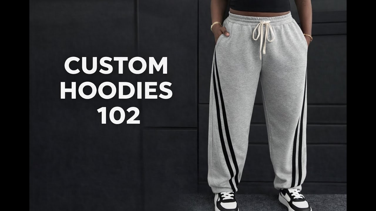How to Make Hoodie Pants (Design to Production) | Street Wear |Custom Hoodies 102 #diy #fashion