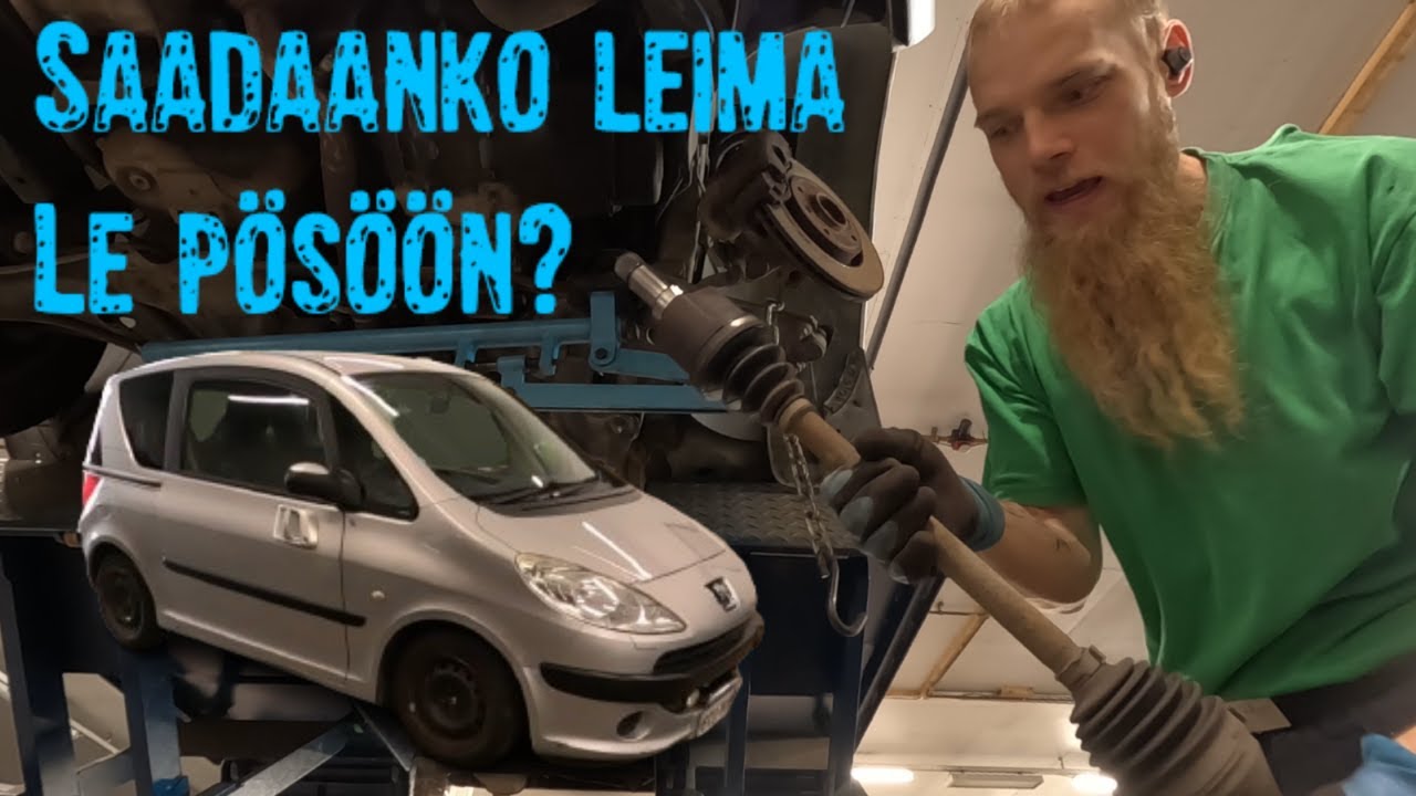 Kohti luottopeliä osa2. Limusiini Peugeot 1007. Ongelmia katastuksen kanssa...