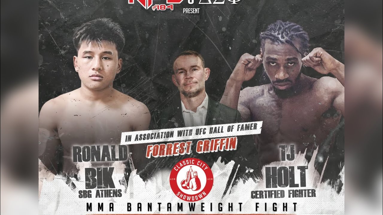 NFC 184 TJ Holt vs Ronald Bik - Saturday February 21st 2026 @nfcfighting 