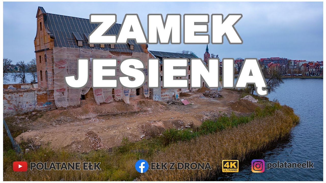 Zamek Krzyżacki w Ełku - jesienią 2024