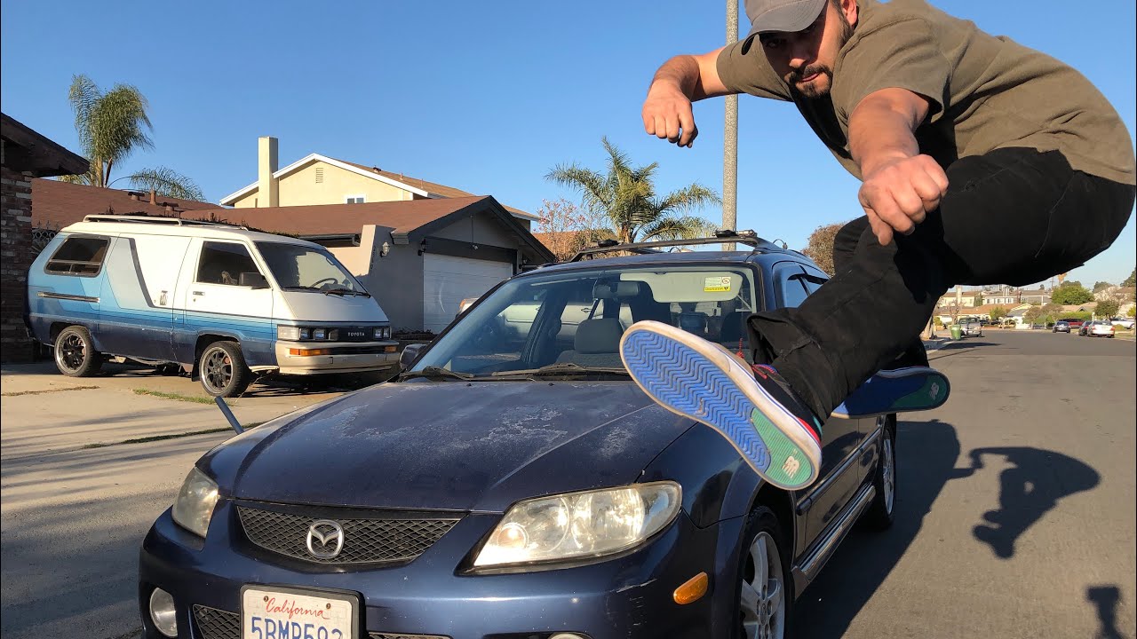 We bought a new car! Mazda Protege 5