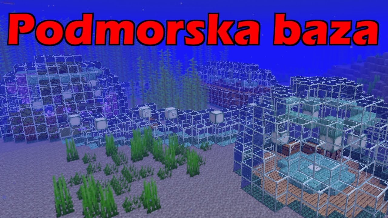 Zgradil sem podmorsko bazo I Minecraft survival ep 5
