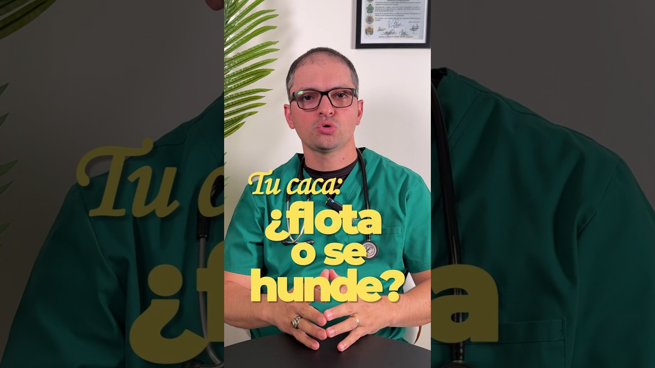 💩 &iquest;La KK deber&iacute;a FLOTAR o HUNDIRSE? #heces #caca #colonsaludable #buenadigestion