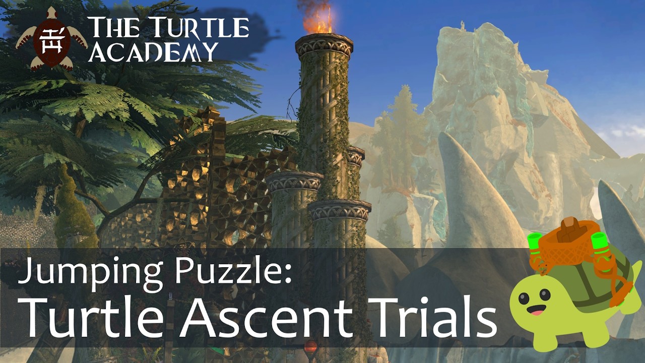 The most unique jumping puzzle - Turtle Ascent Trials