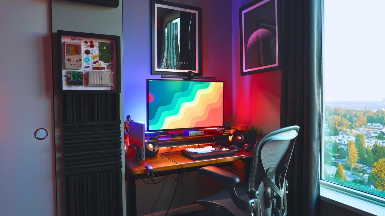 Small Desk Setup Tour 2025 - Ideas For Your Workspace!