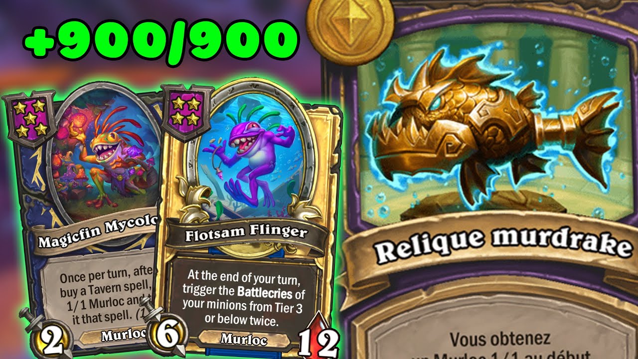 +900/900 A TOUT LE BOARD CHAQUE TOUR - MURLOCS