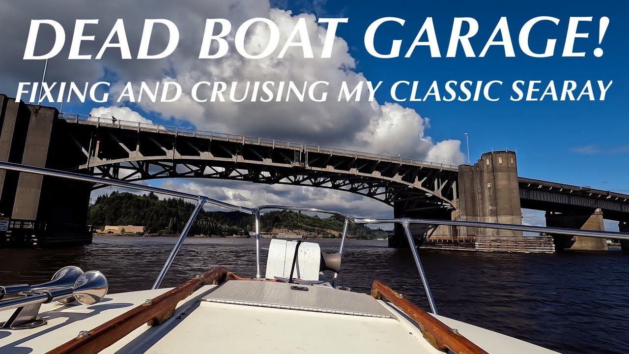 Видео о лодке! Ремонтирую свой классический SeaRay HT240 1976 года и наконец отправляюсь в круиз