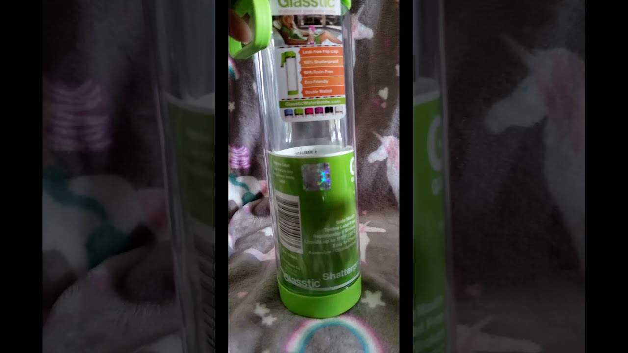 Glasstic Water Bottle Unboxing