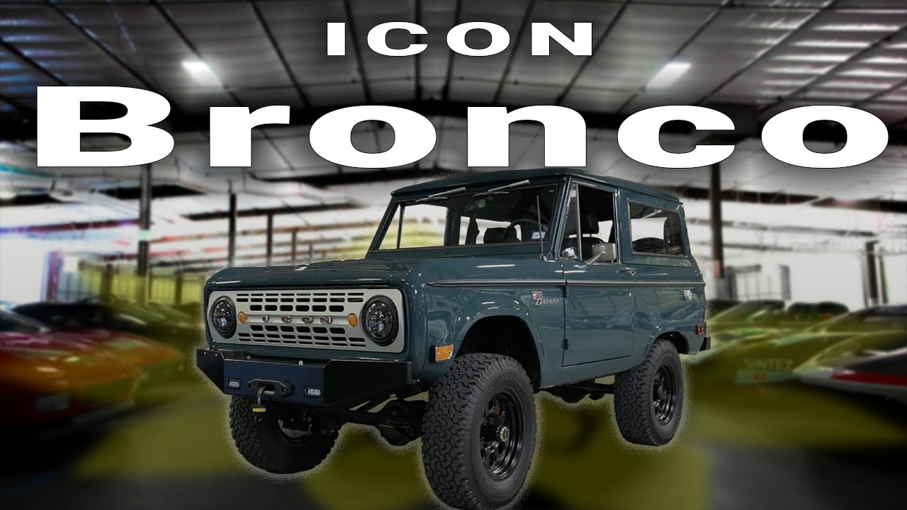 Your Nostalgia Is Not Worth $250k | ICON Ford Bronco
