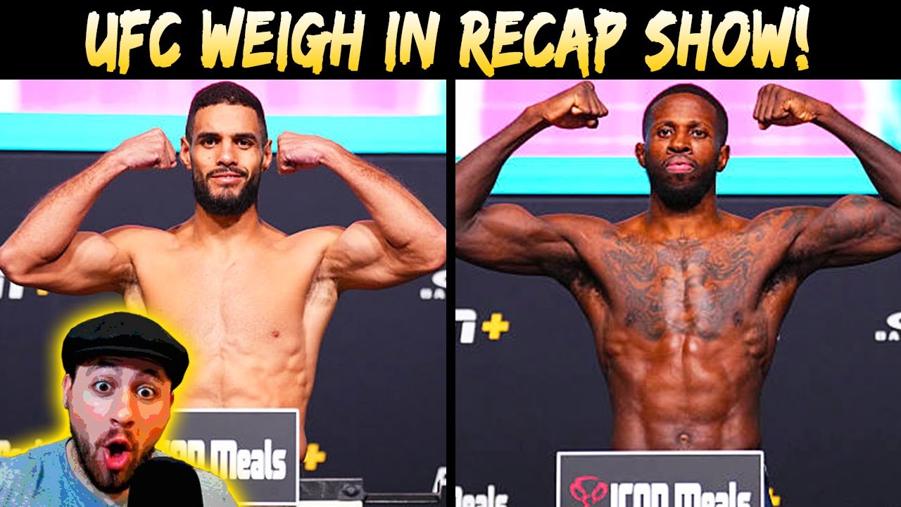 UFC Vegas 111 Bonfim vs Brown Predictions & Betting Breakdown | Weigh In Recap Show