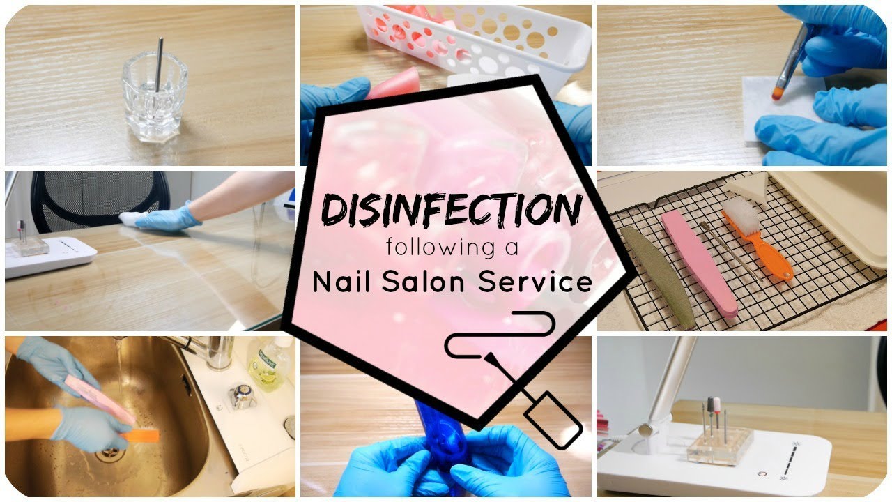How I Clean and Disinfect my Salon following a Client Service