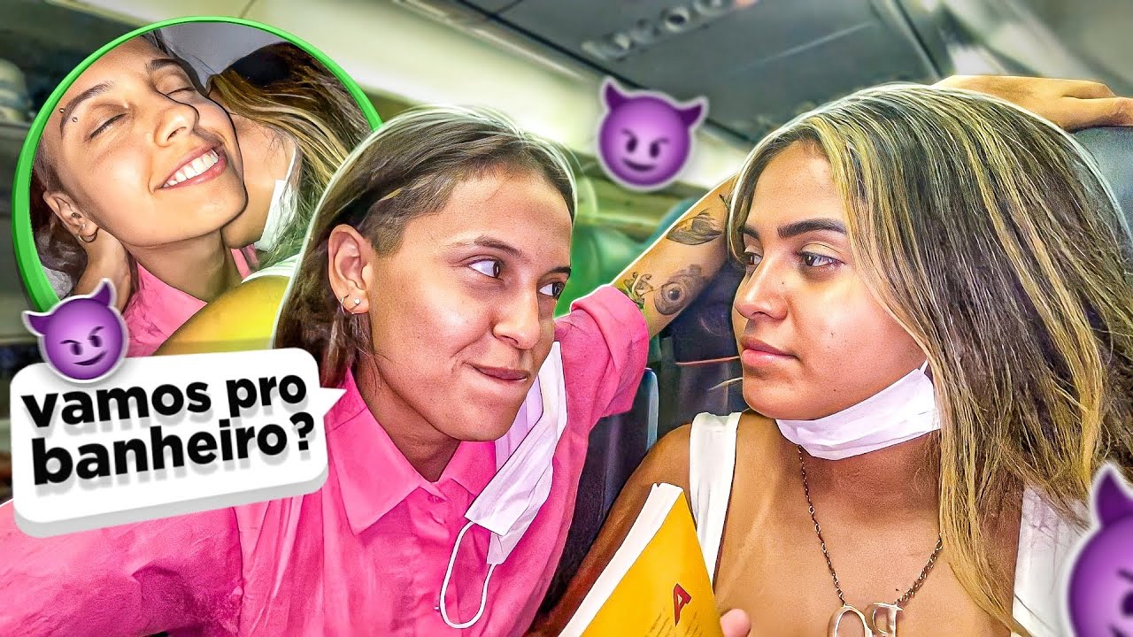 P3G4R4M A G3NTE NO B4NH3IRO DO AV1AO!!😈