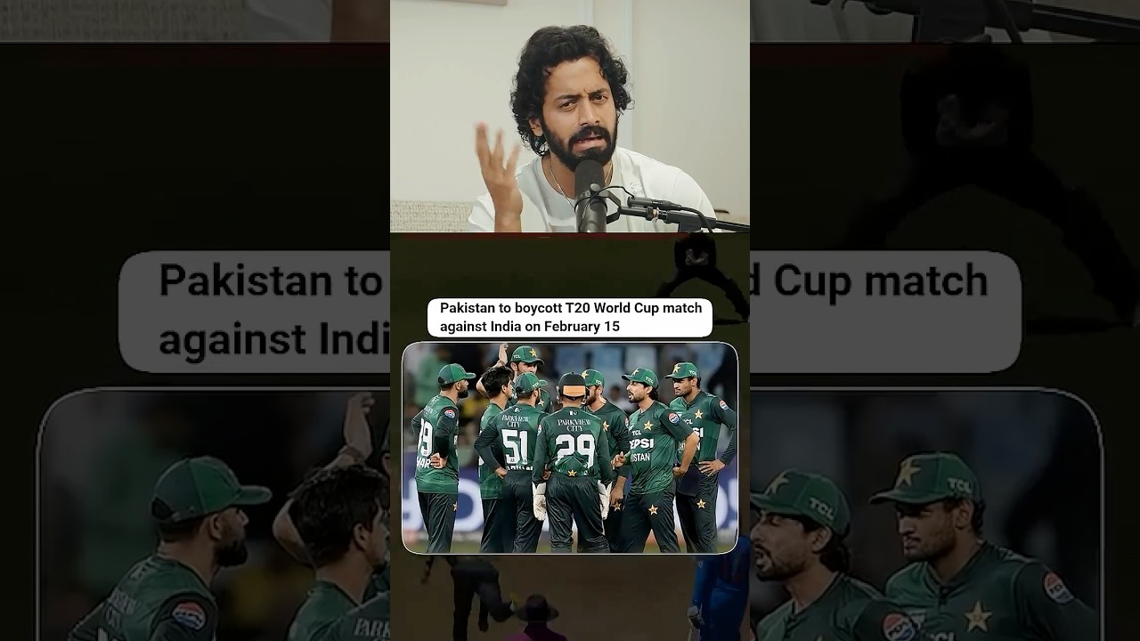 🚨INDIA-PAKISTAN T20 World Cup Ban 🤯