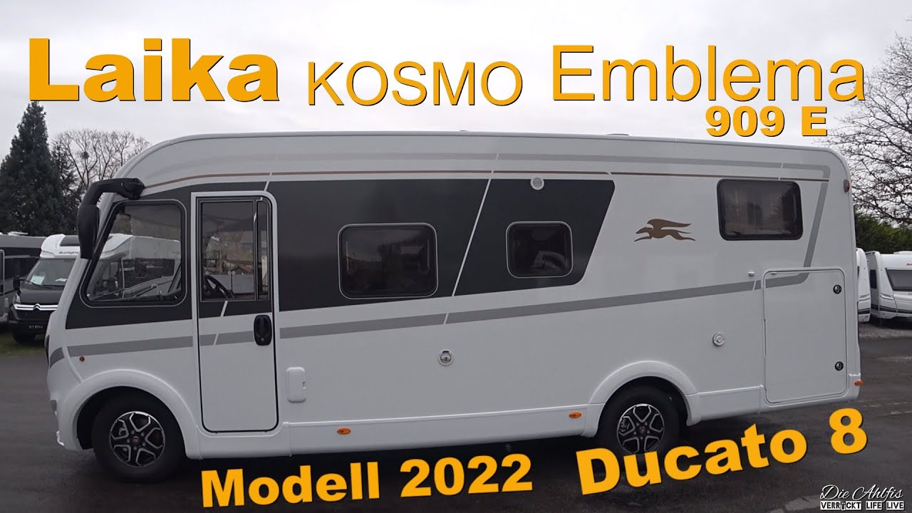 Laika Kosmo Emblema 909E Vollintegriertes Wohnmobil Modell 2022 Einzelbetten✌Unsere Roomtour💖