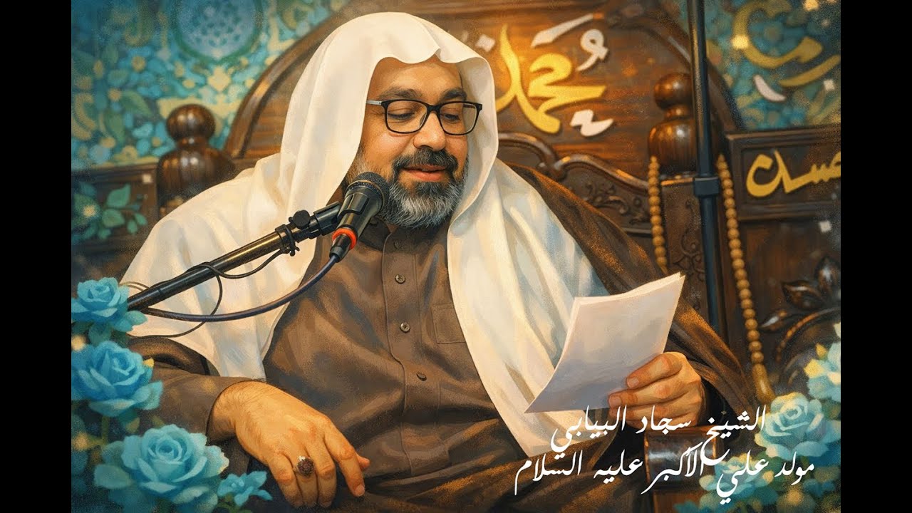 ذكرى ميلاد علي بن الحسين الأكبر عليه السلام | شيخ سجاد البيابي | 1447 هـ