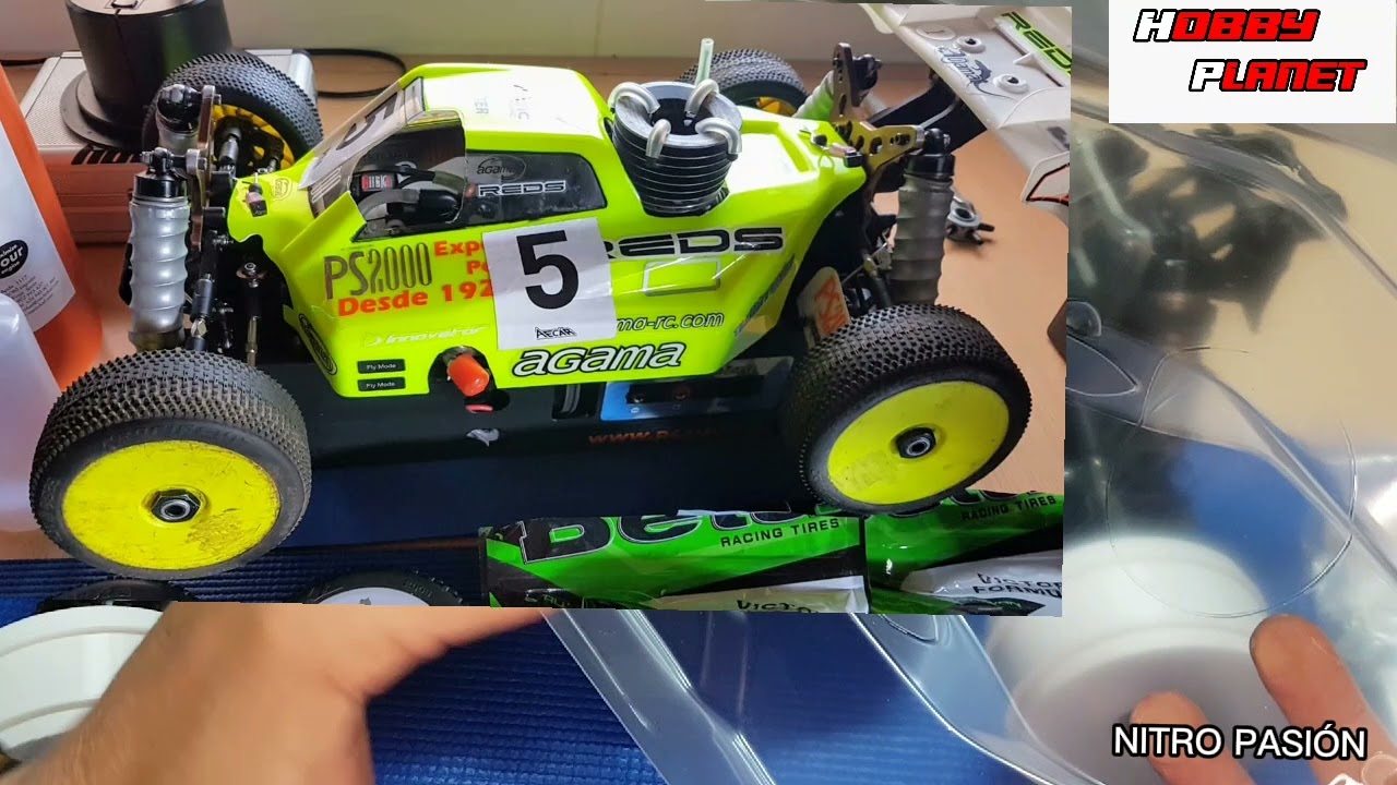 COCHE RC HOBAO HYPER VS ELECTRICO 1/8 80% PRE-MONTADO