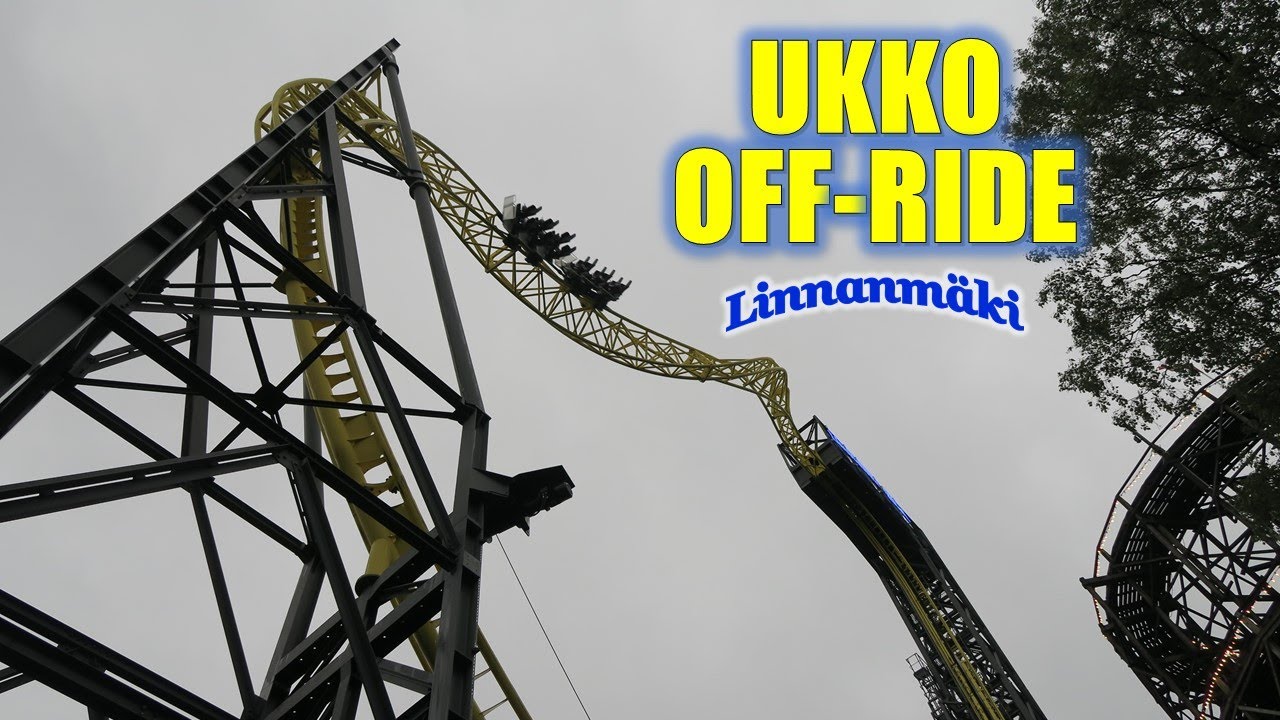 Ukko Off-Ride Footage, Linnanmaki Maurer SkyLoop | Non-Copyright