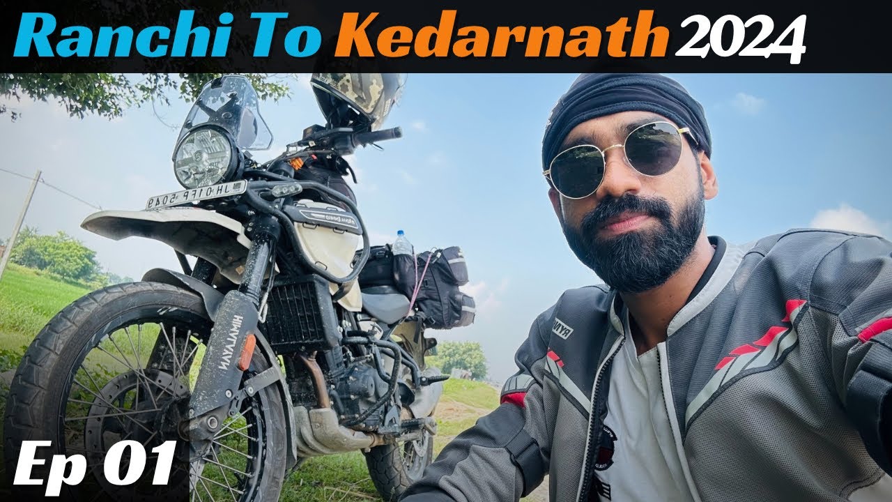 Jharkhand to Kedarnath solo on Himalayan 450 🏍️✨