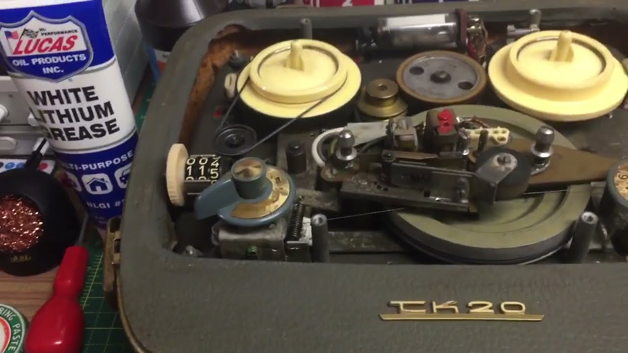 Another update on my Grundig TK20 Reel to Reel Tape Recorder made in 1958