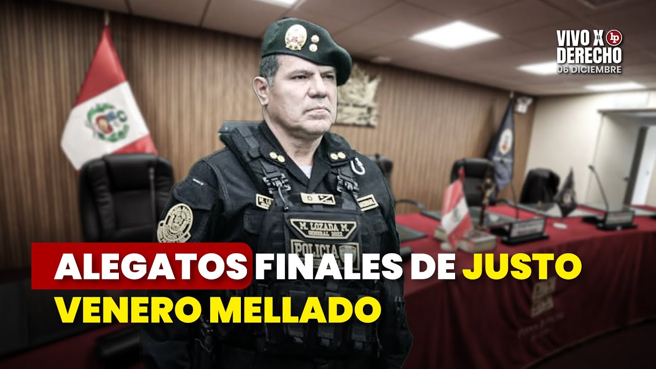 Pedro Castillo: alegatos finales de comandante acusado Justo Venero