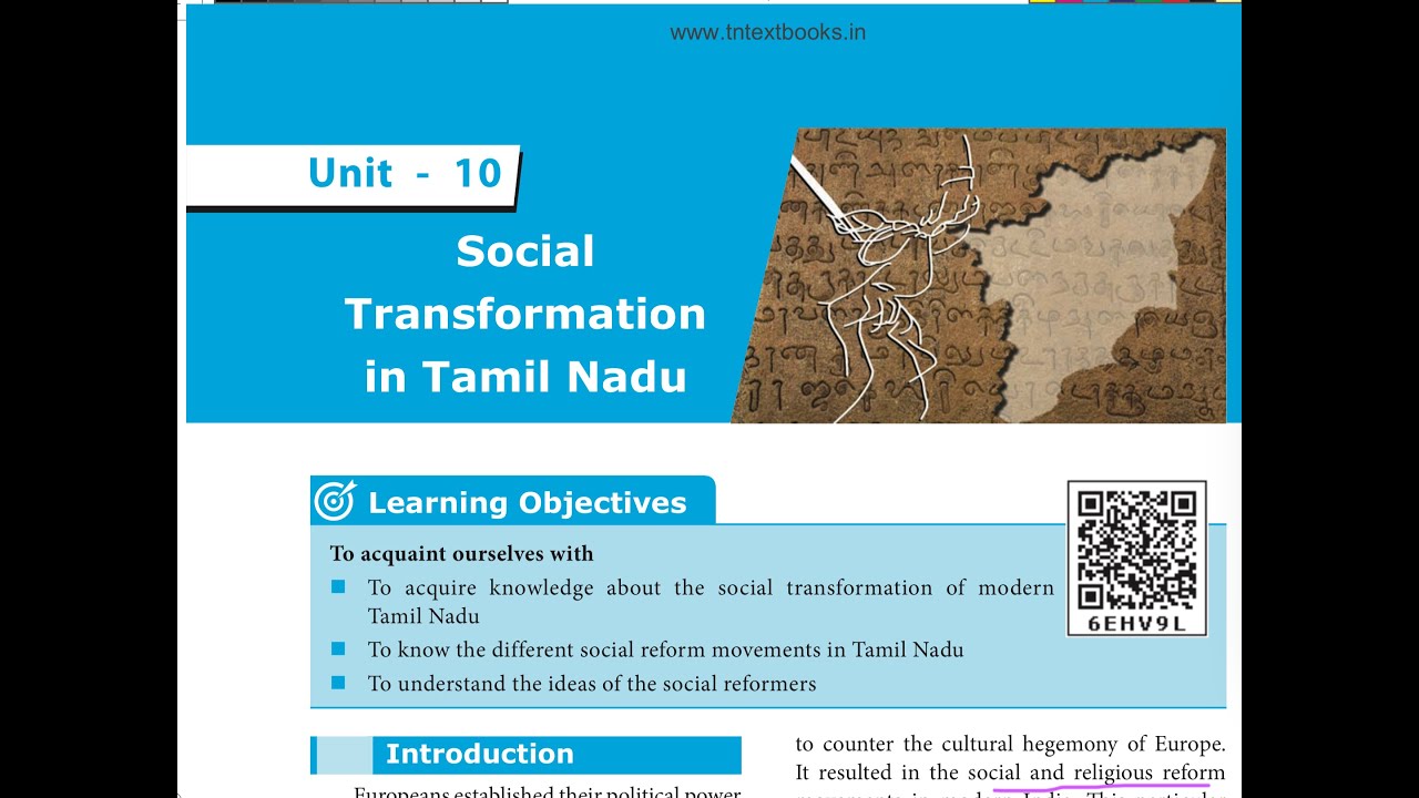 Social Transformation in Tamilnadu | Class 10 | TNPSC Group 1,2,4 | Samacheer Kalvi