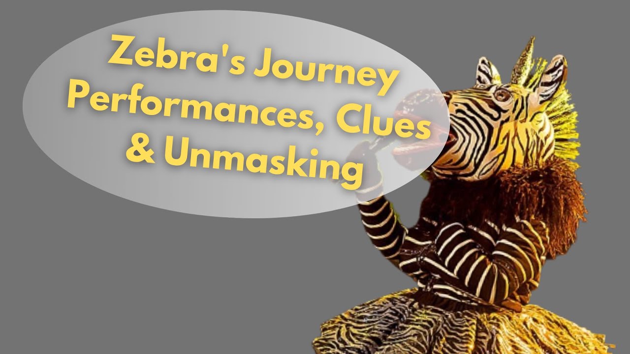 Zebra's Journey on The Masked Singer SA | Clues, Performance + Reveal | TMC