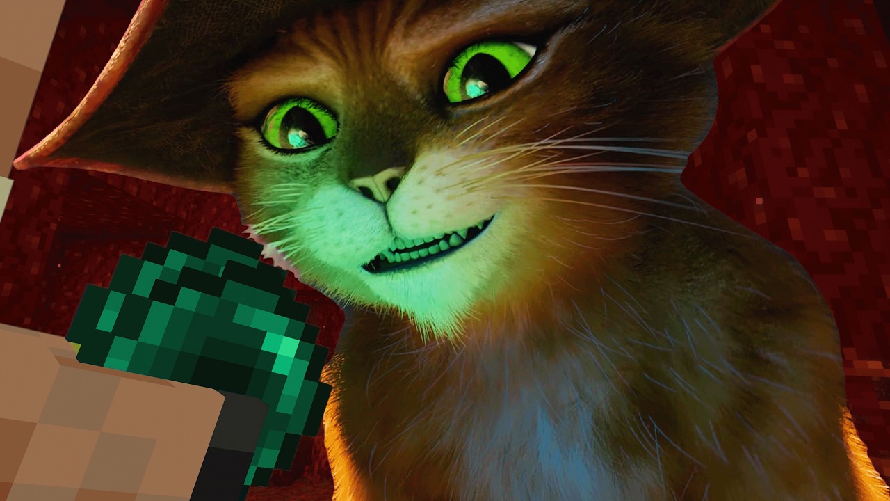 Puss In Boots Speedruns Minecraft