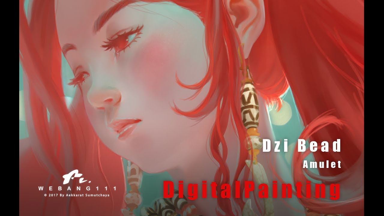 Dzi Bead [End][Digital Painting]