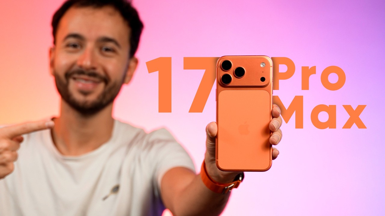 TEST de l’iPHONE 17 PRO MAX : la REMONTADA d’APPLE?