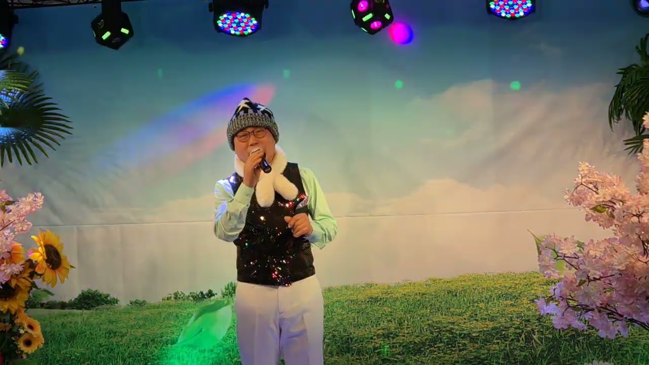 가수청룡 비내리는영동거리. 추억의 소야곡