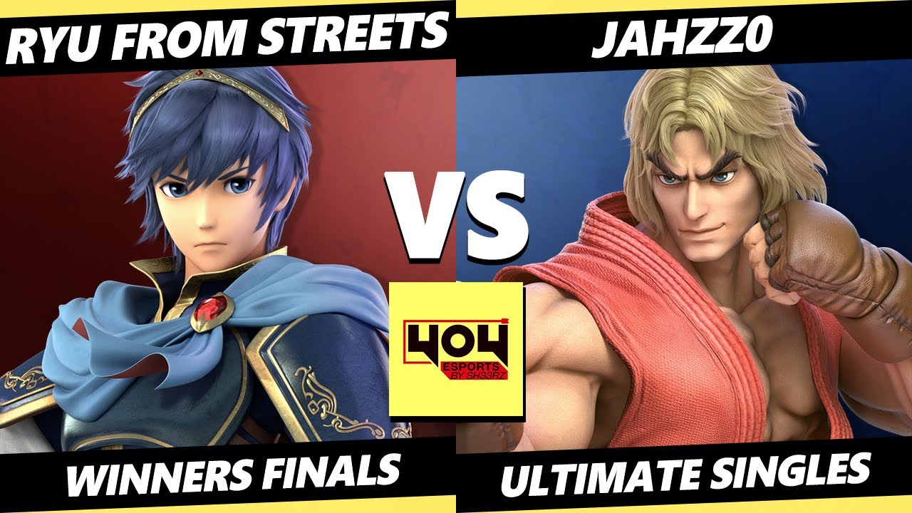 4o4 Weekly 83 WINNERS FINALS - Ryu from Streets (Marth, Lucina) Vs. Jahzz0 (Ken) Smash Ultimate