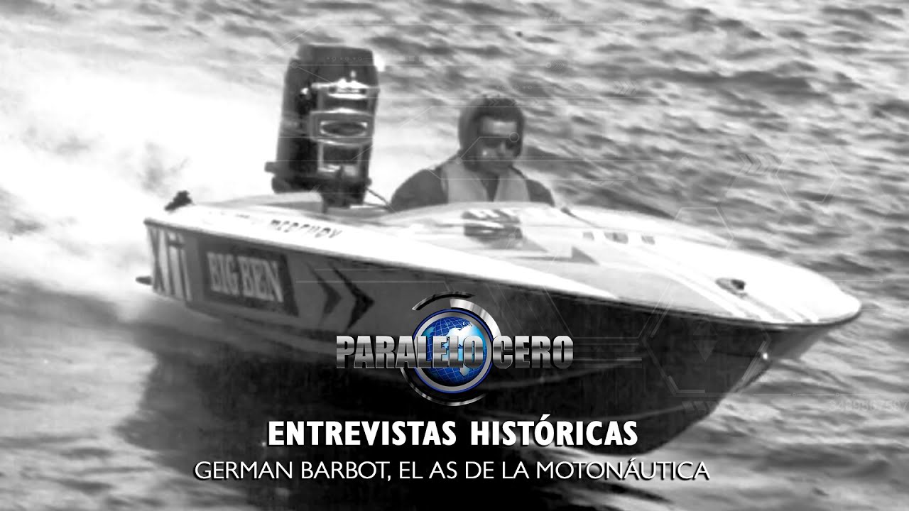 German Barbot, el AS de la Motonáutica