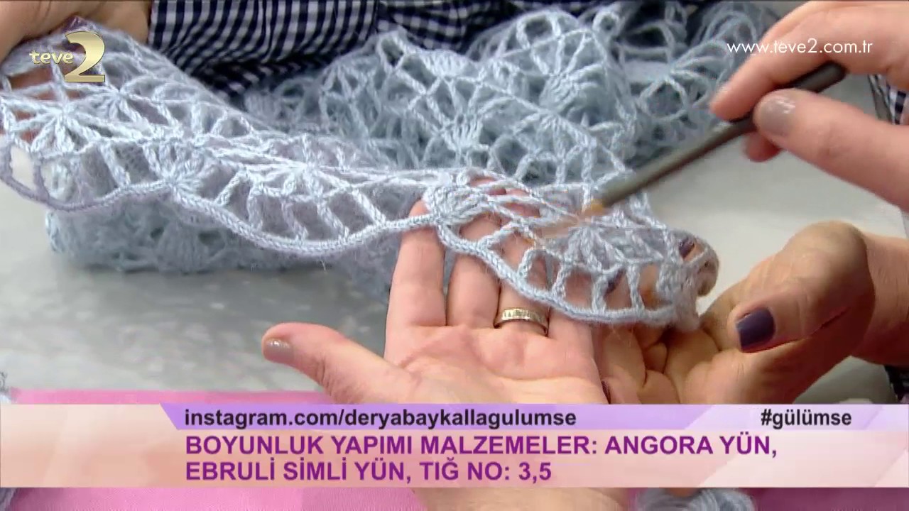 Derya Baykal'la Gülümse: Boyunluk Yapımı