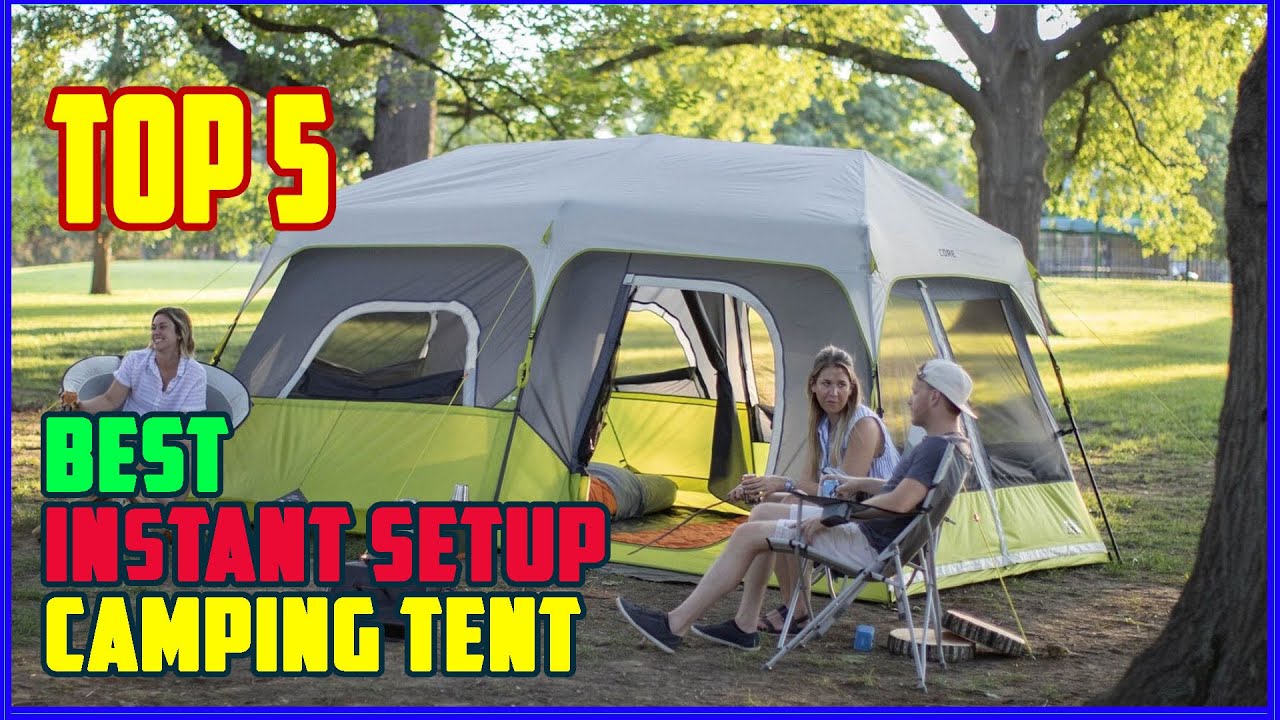 TOP 5 Best Instant Setup Camping Tent 2026 |