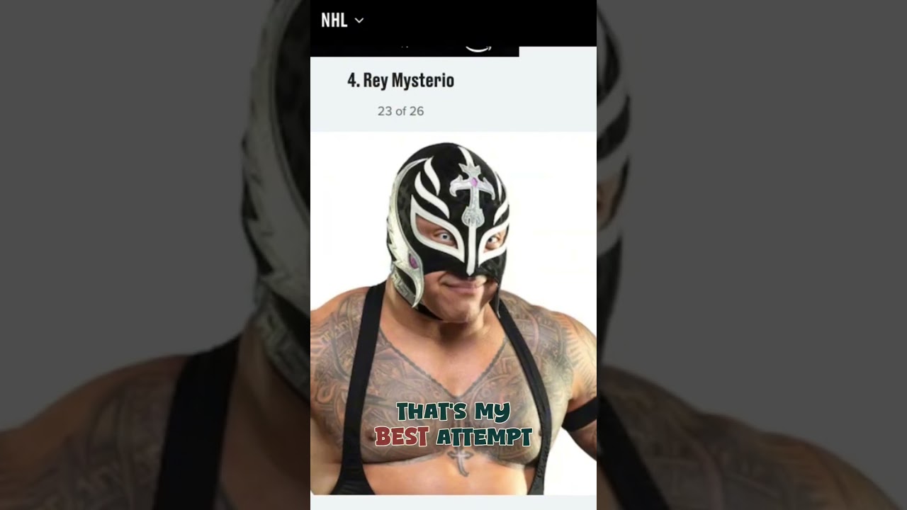 Реакция на список WWE на Bleacher Report по ссылке! 
