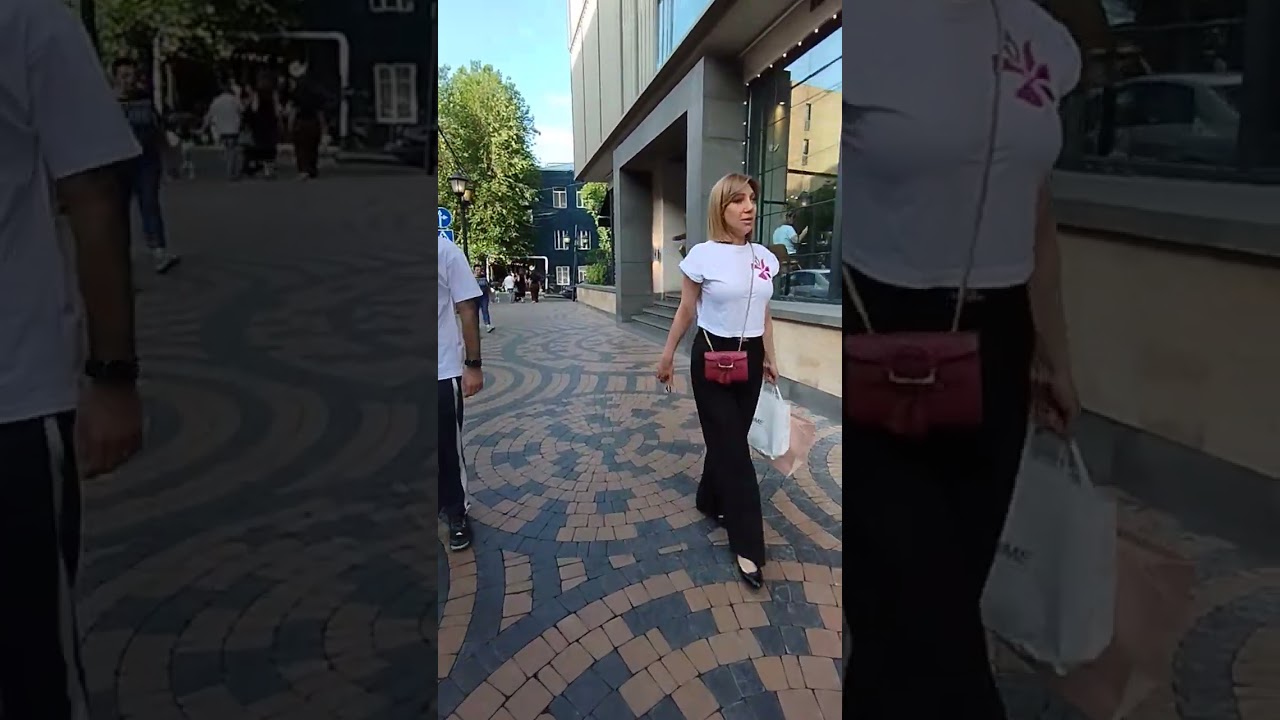 Diana Abgar park, Saryan st. & steps, Union of Composers house, Yerevan, Armenia, Jun 2025