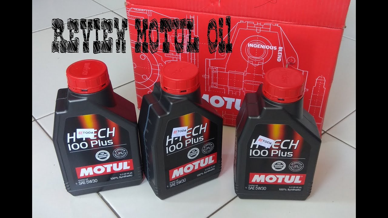 Review Oli Mesin || MOTUL OIL SAE 5w30 HI TECH 100 Plus
