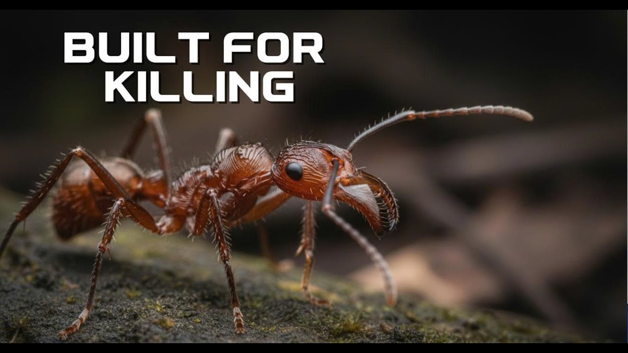 Ectatomma tuberculatum: Inside the World of a Relentless Predator Ant | 4K Documentary