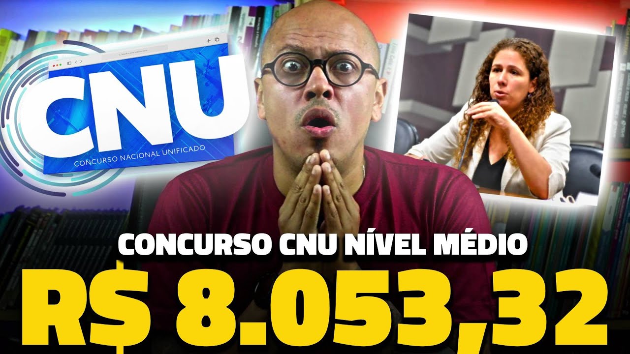 🔥URGENTE: NOVO CONCURSO CNU 2025 PUBLICADO [ N&Iacute;VEL M&Eacute;DIO ]