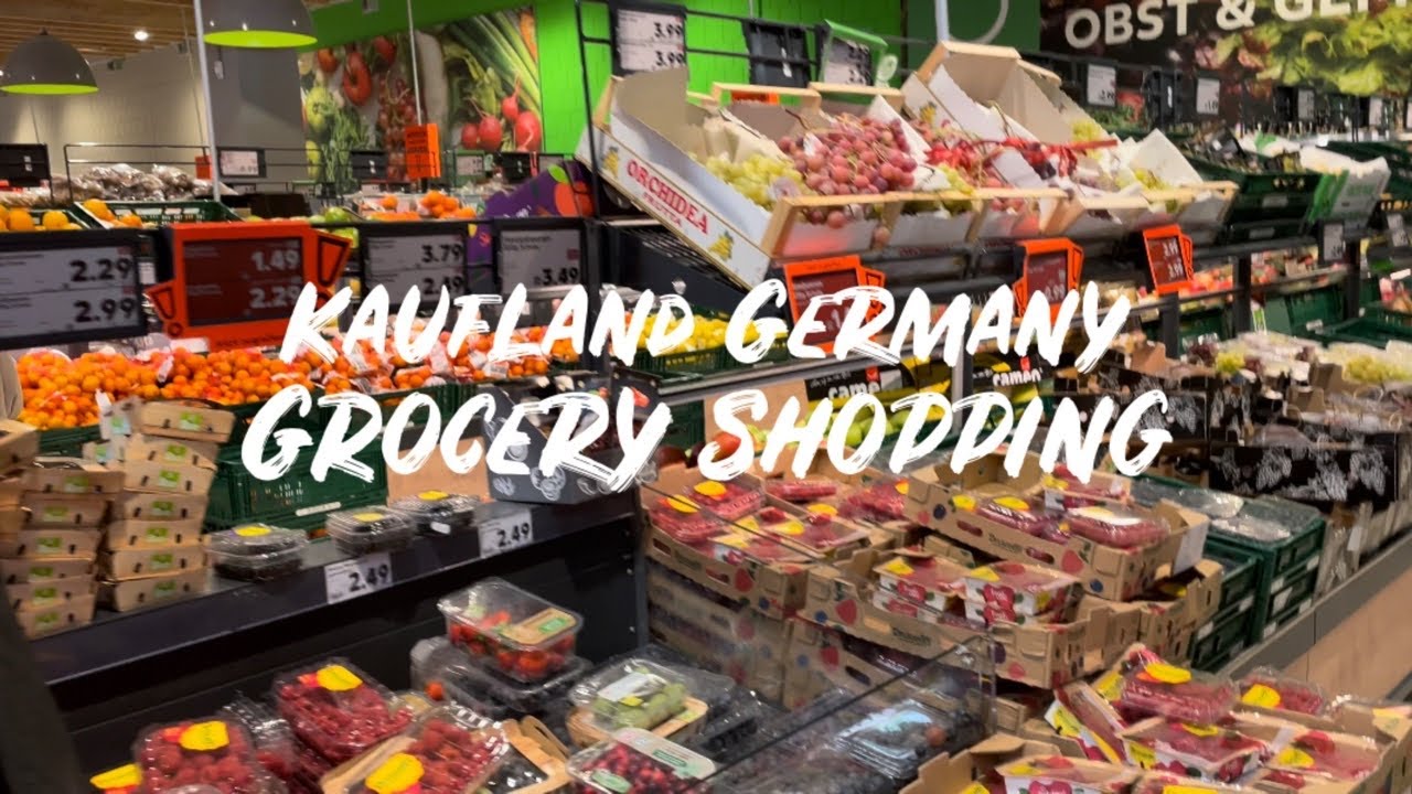 Grocery Shopping| Kaufland | Hamburg Germany 🇩🇪