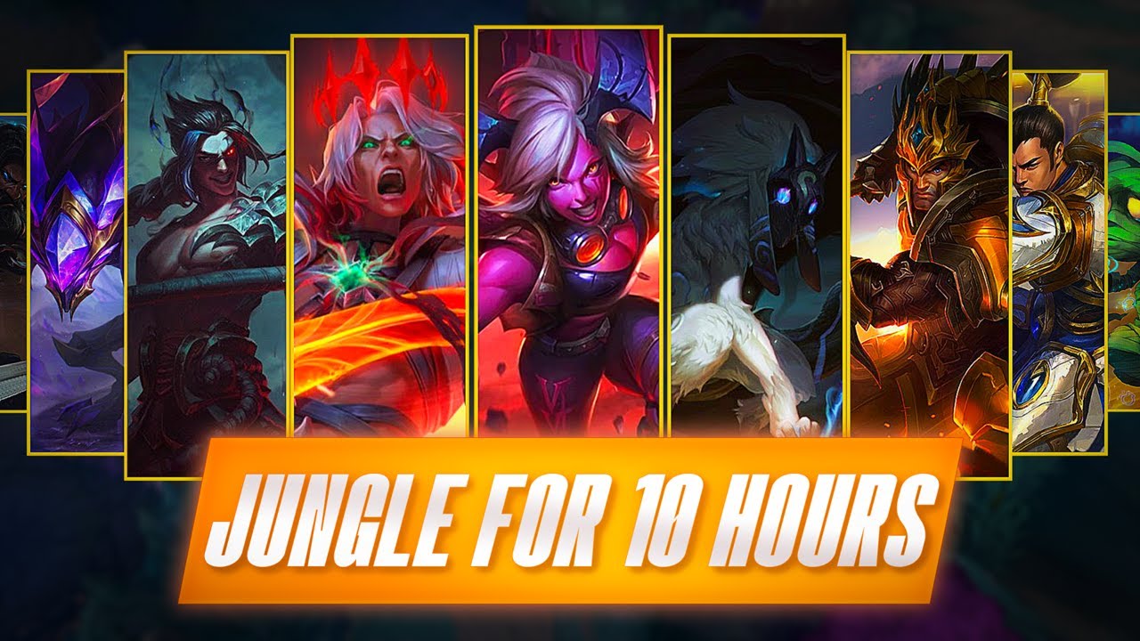 I played JUNGLE for 10 HOURS to PROVE it's pure SUFFERING