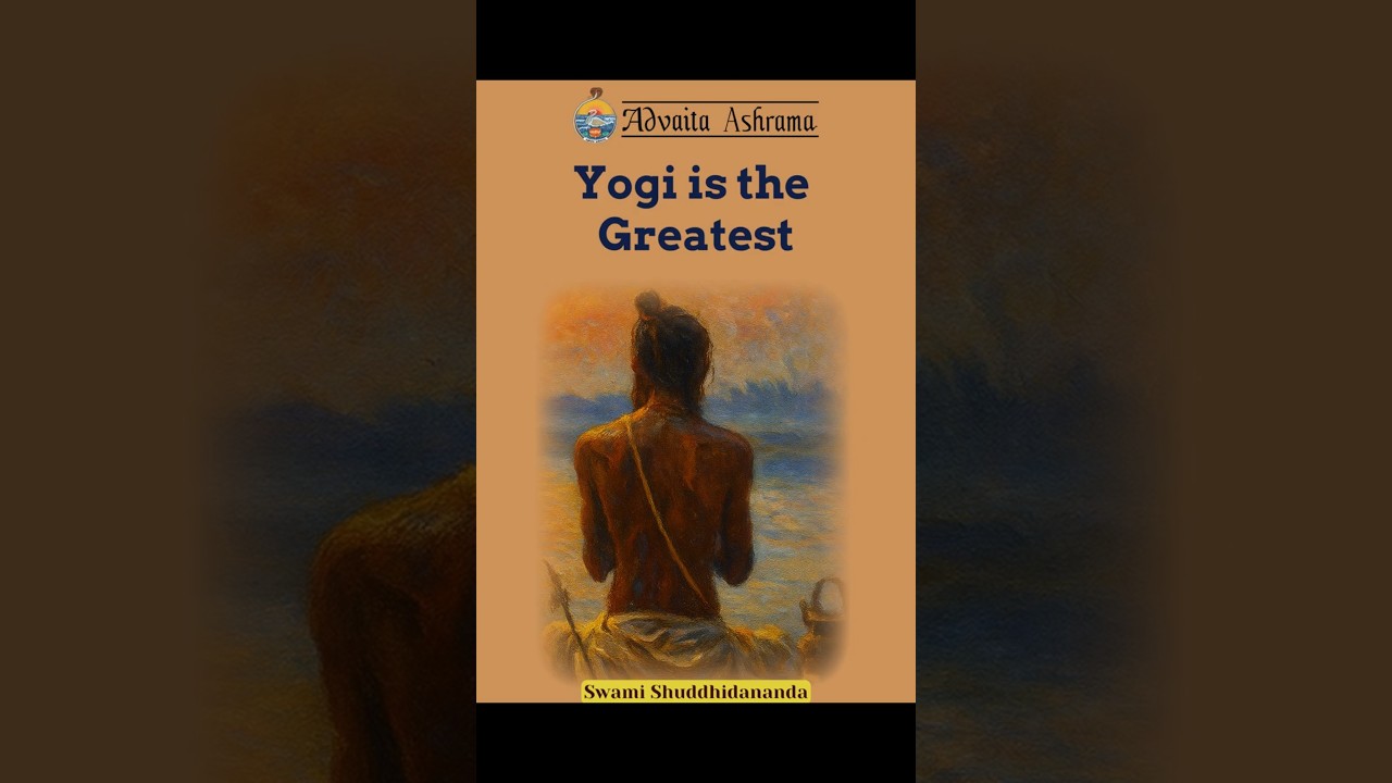 Yogi is the Greatest | Swami Shuddhidananda