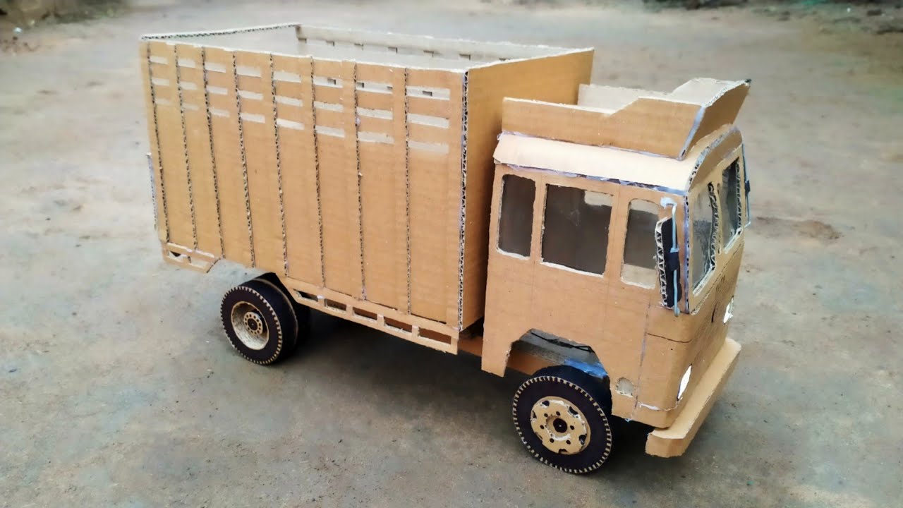 Building a Cardboard Tata Truck (and Driving It!)