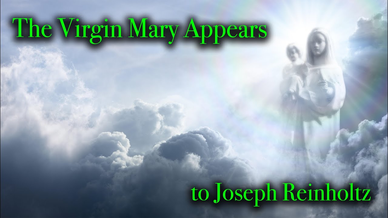 APPARITION OF MARY Appeared to Him, After Medjugorje Visit. Queen of Heaven Cemetery.
