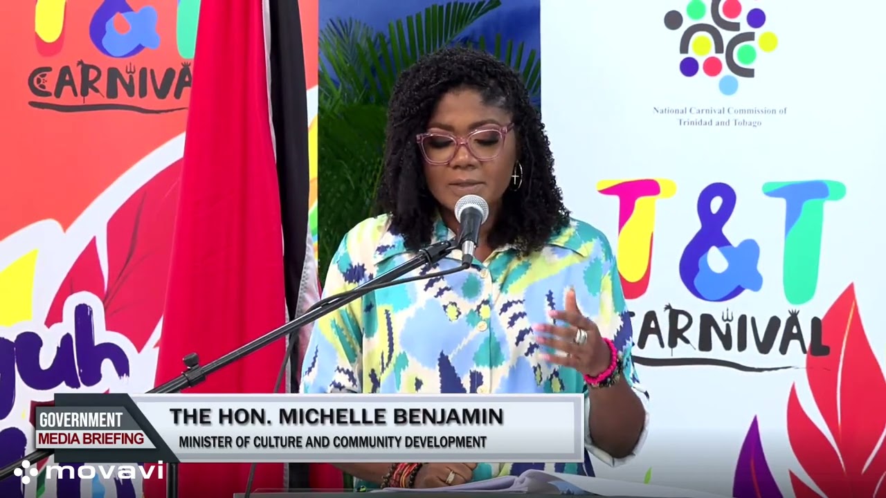 Minister of Culture and Community Development, Hon. Michelle Benjamin, MP - Recognises REACT