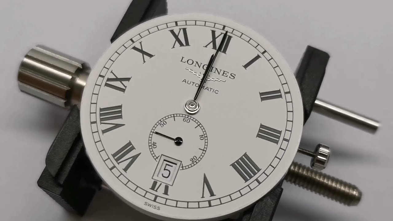Longines Magnificent Mechanical Watch Caliber 2895 | Movement Oil Washing and Maintenance Record