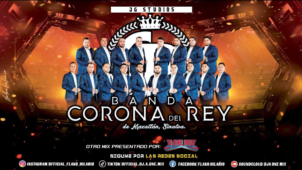 BANDA CORONA DEL REY EXITOS MIX 2023 (DJ A ONE MIX)
